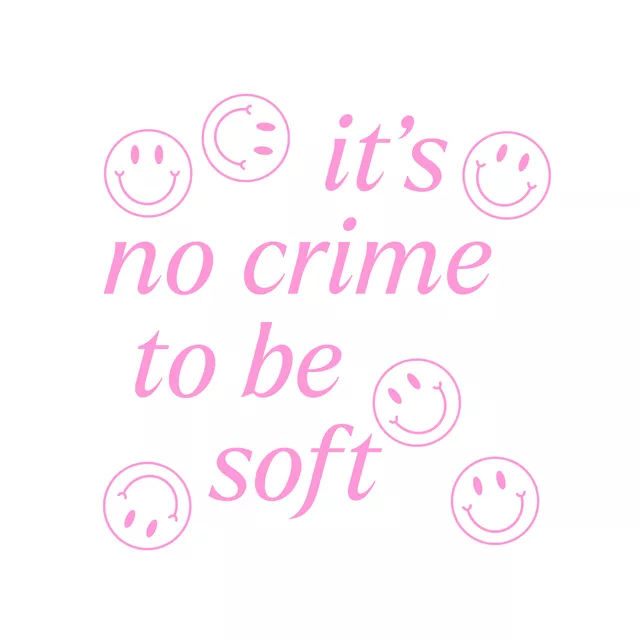 Kissen No Crime To Be Soft Candypink