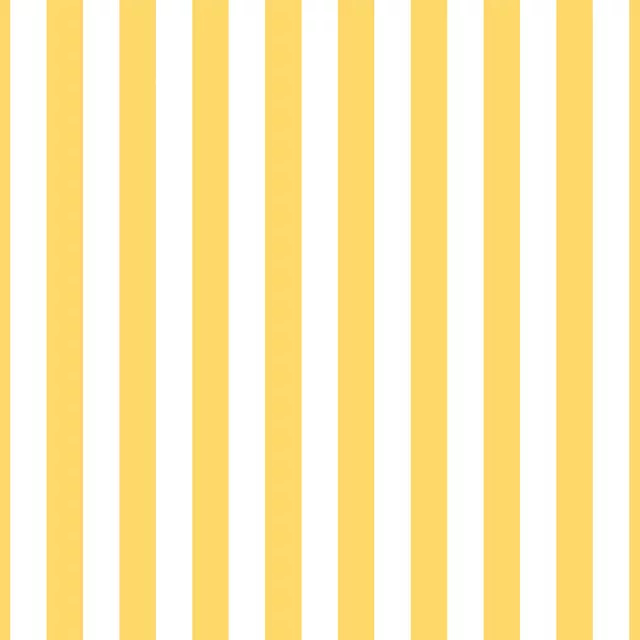 Tischset cabana stripes - gelb