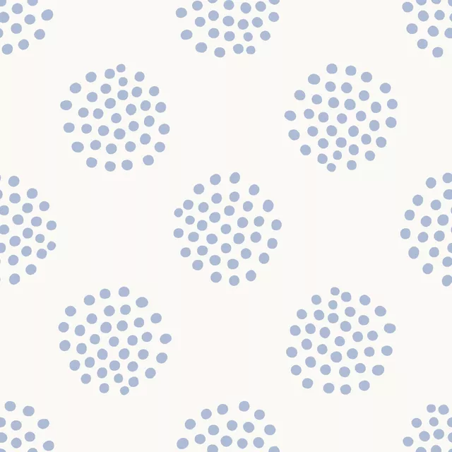 Tischdecke Dotty Dots blue beige