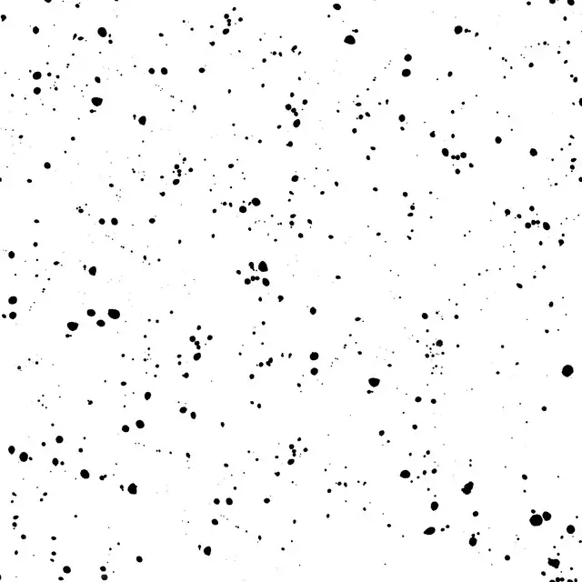 Tischdecke Sprenkel schwarz-weiß