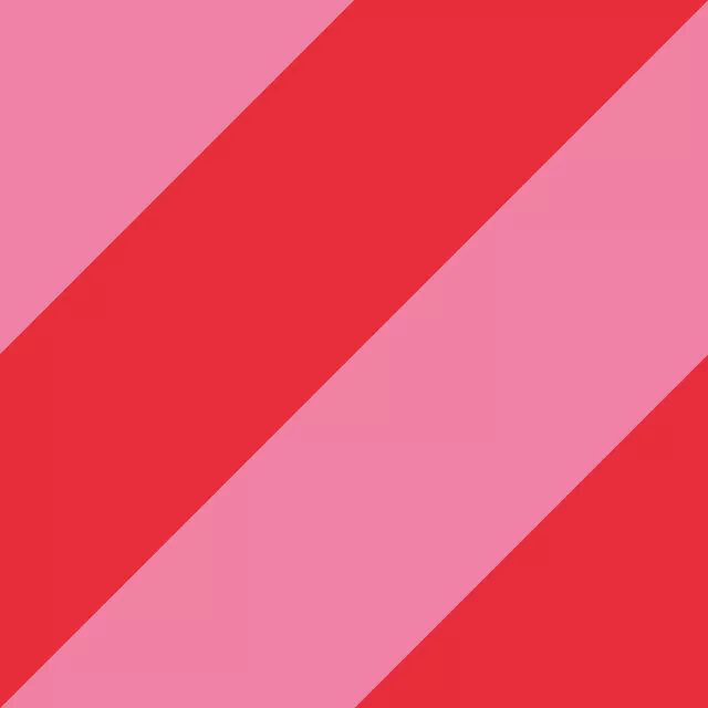 Sitzkissen Stripes Rot Pink