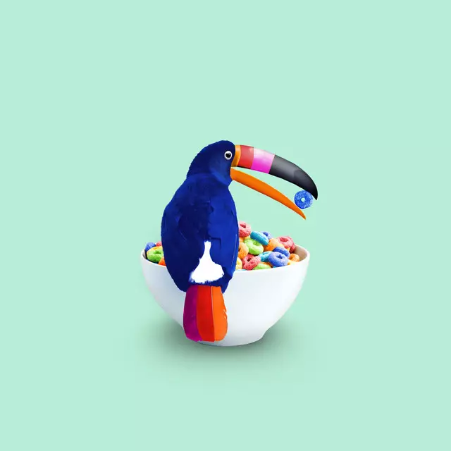 Servietten Cereal Toucan