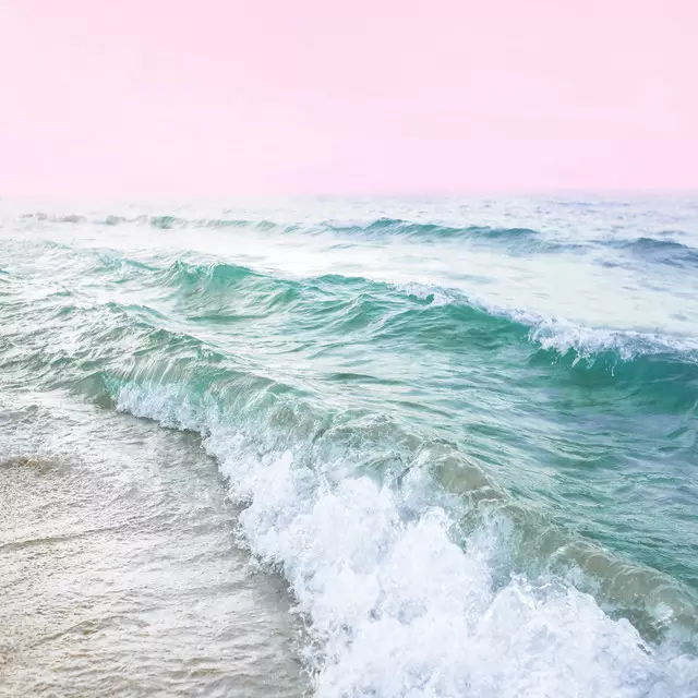 Kissen Pink Ocean