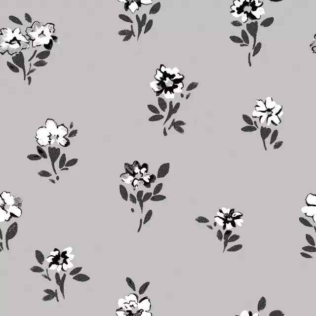 Sitzkissen Monochrome Florals