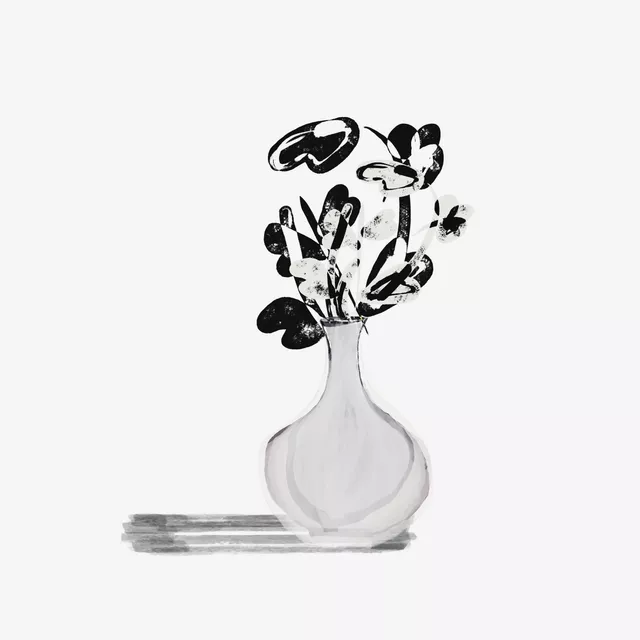 Kissen Cool Vase I
