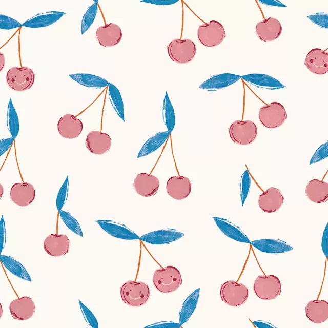 Tischläufer Cute Cherries | Allover