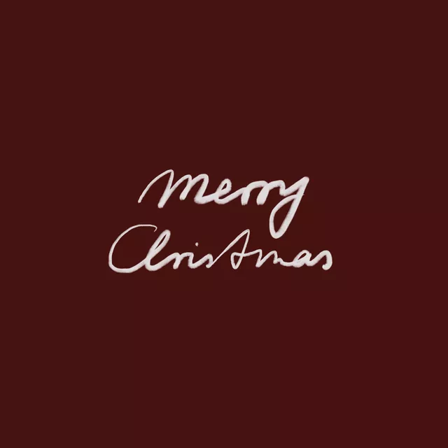 Servietten Merry Christmas Rot Braun
