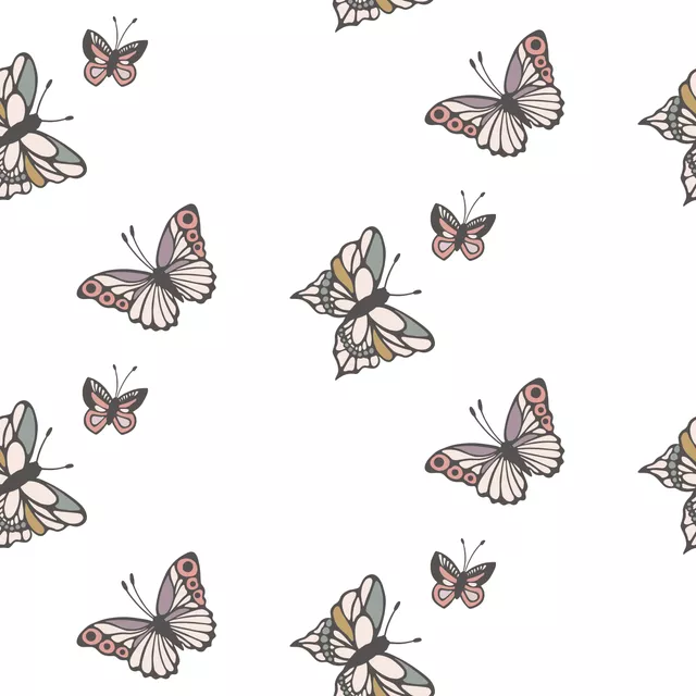 Flächenvorhang Schmetterling