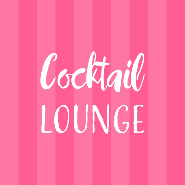 Kissen Pink Summer Cocktail Lounge