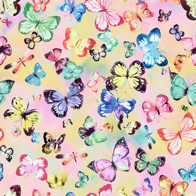 Servietten Butterflies Summer Candy