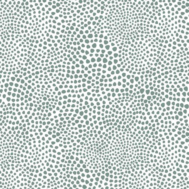 Servietten Dotted circles - modern green