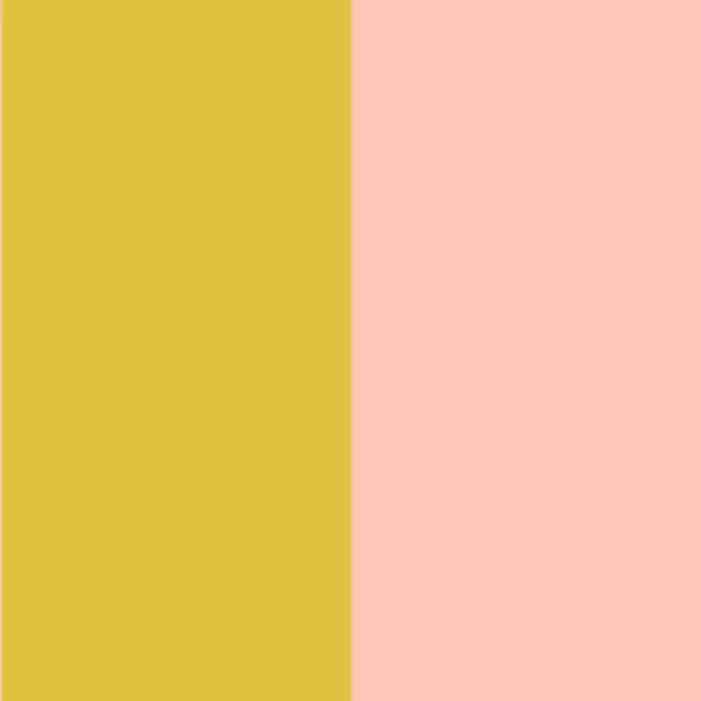Kissen Streifen rosa & gelb