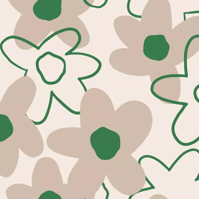 Tischläufer Spring Flower Pattern
