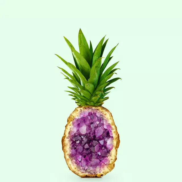 Kissen Pineapple Quartz