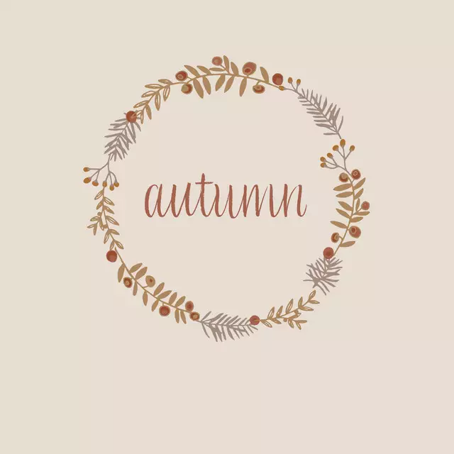 Textilposter Autumn