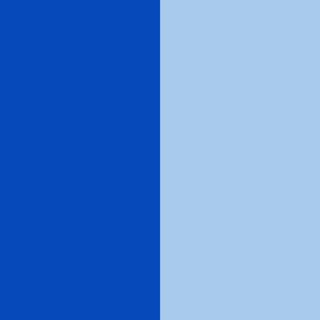 Kissen Colorblocking Blau