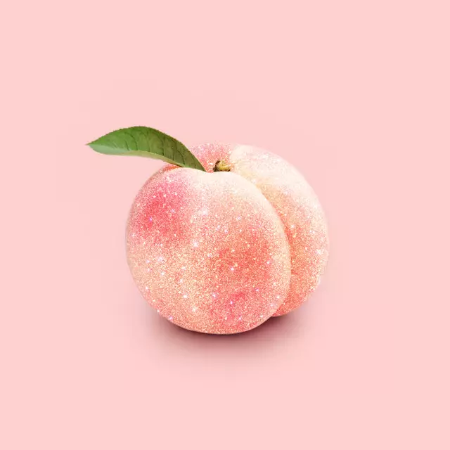Tischset Glitter Peach