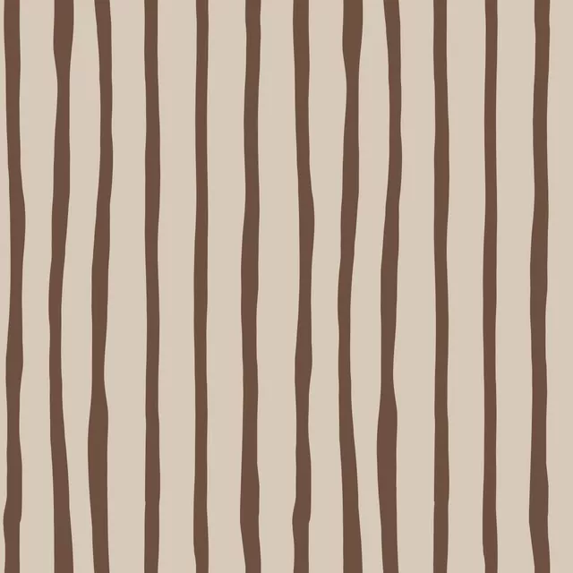 Kissen Coffee Stripes Beige