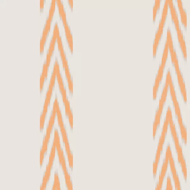 Bankauflage Stripes Ikat Orange