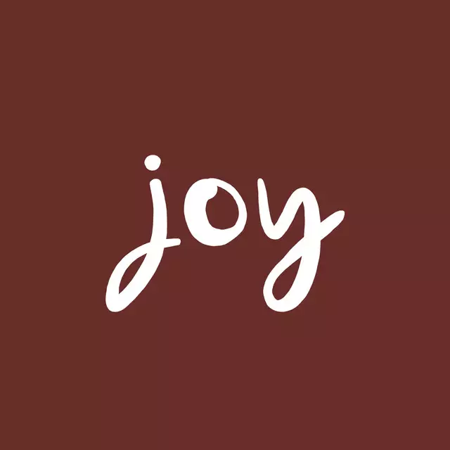 Kissen Joy brick red