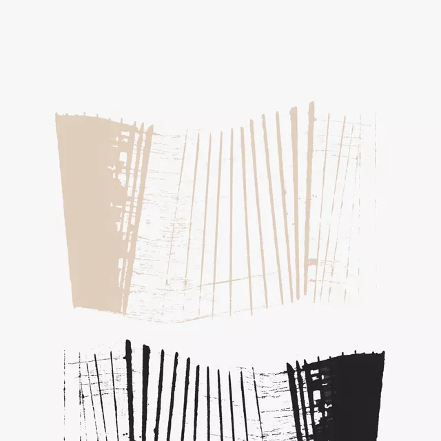 Kissen evening heat sand black