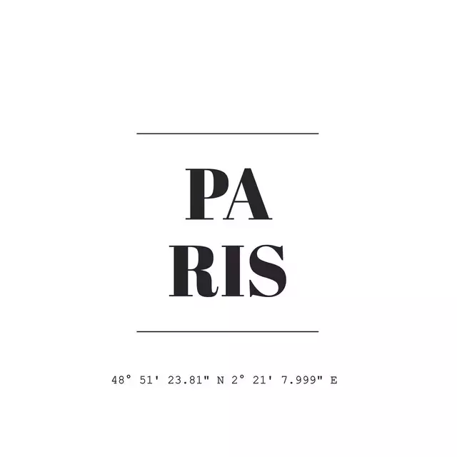 Kissen PARIS