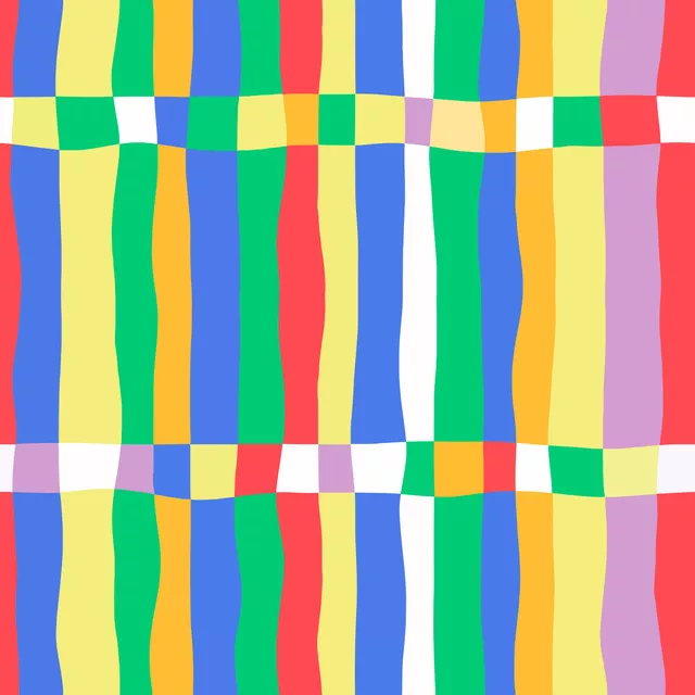 Bettwäsche Bold Stripes Graphic Colorful