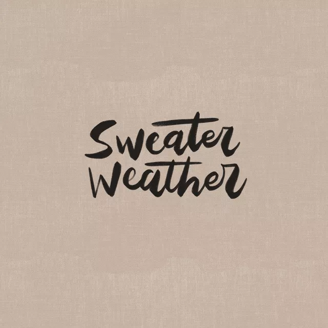 Kissen Sweater Weather