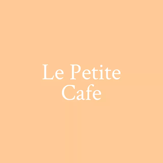 Tischset Vintage Le Petite Cafe Peach