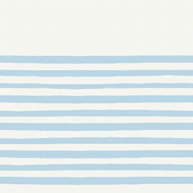 Kissen Beach Stripes aqua