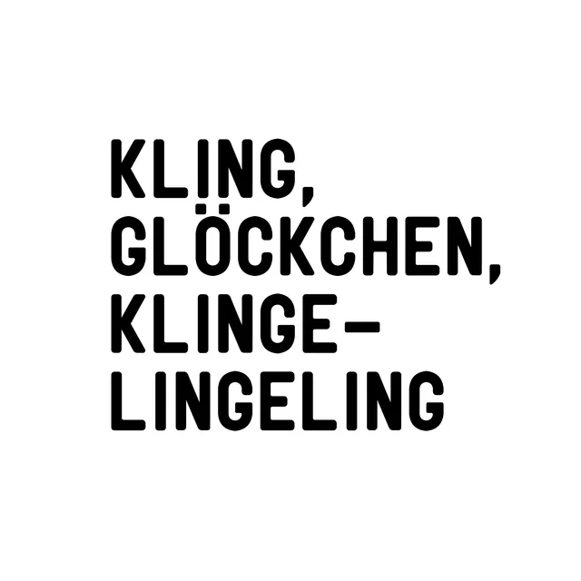 Tischset Klingglöckchen klingelingeling