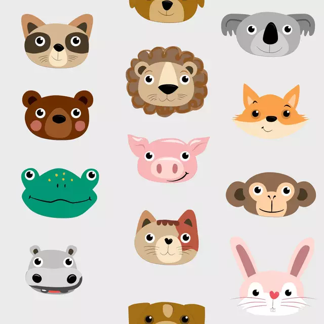 Kissen Cute Animals
