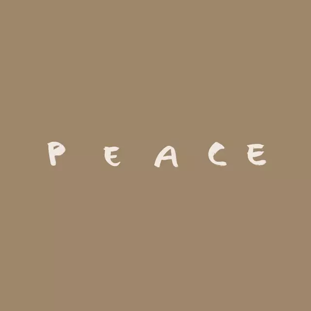 Tischset Peace