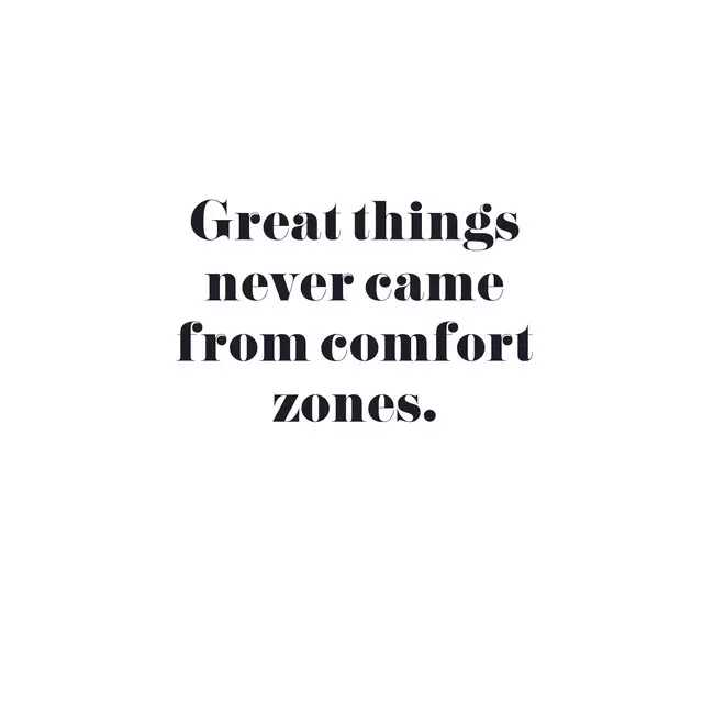 Textilposter Comfortzone
