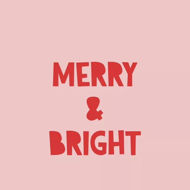 Kissen Merry & Bright