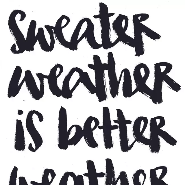 Kissen Sweater Weather