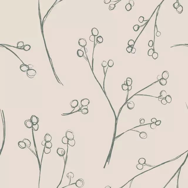 Bankauflage Ilex grau-beige