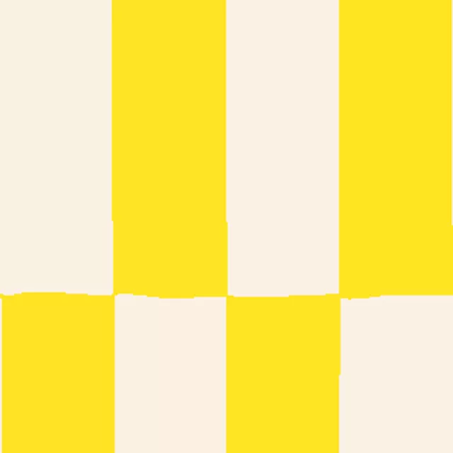 Kissen Schachbrettmuster Gelb