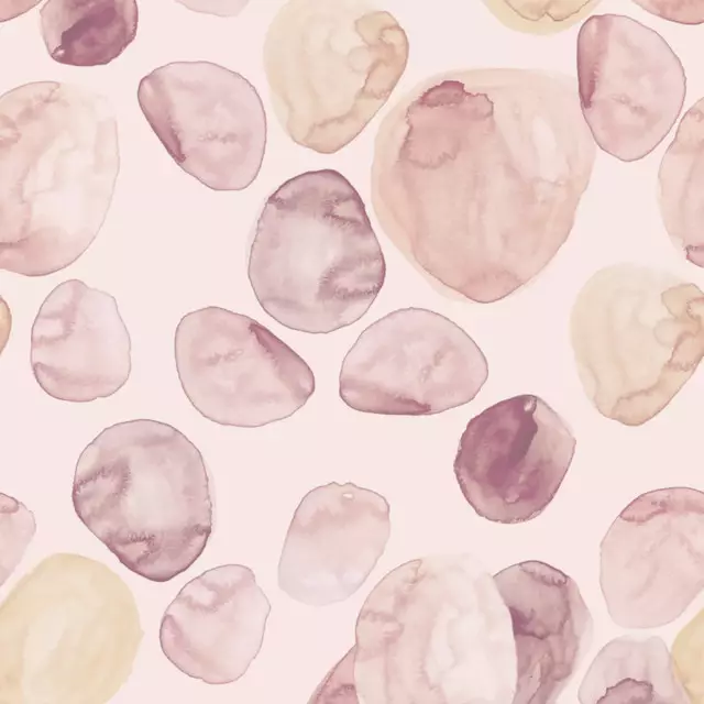 Bankauflage Abstract Pink Dots