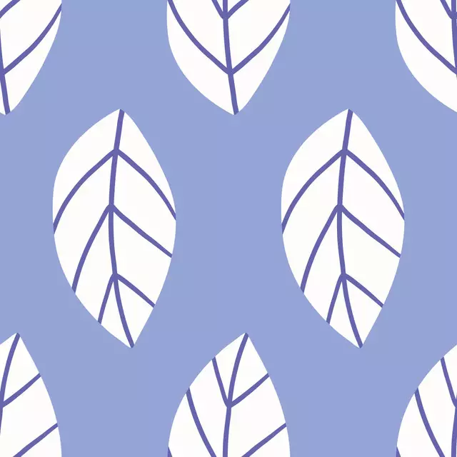 Bodenkissen Minimal Jungle lila