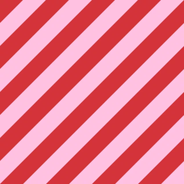 Sitzkissen Streifen diagonal Pink Rot