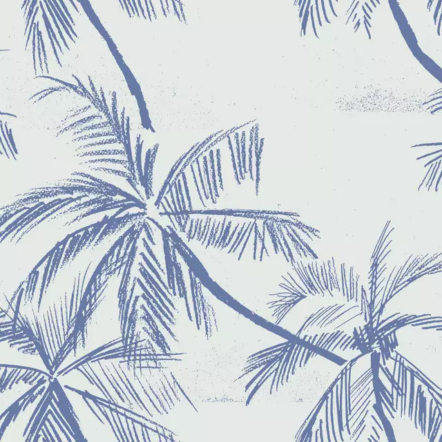 Kissen Blueprint Palms