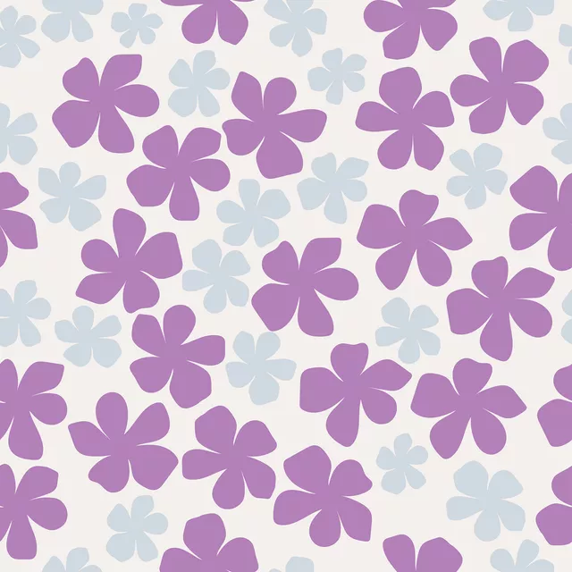 Kissen Jardin Fleur violet