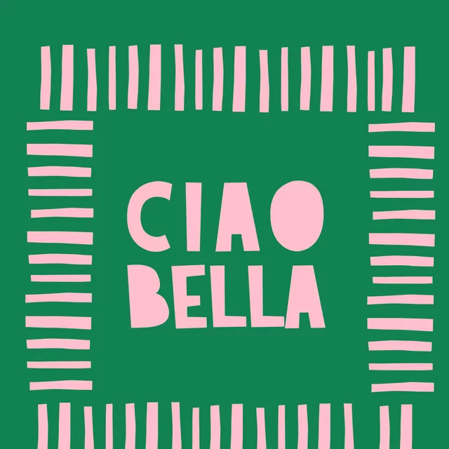 Geschirrtuch Ciao Bella