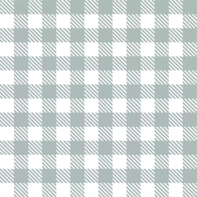 Tischset Karo graublau