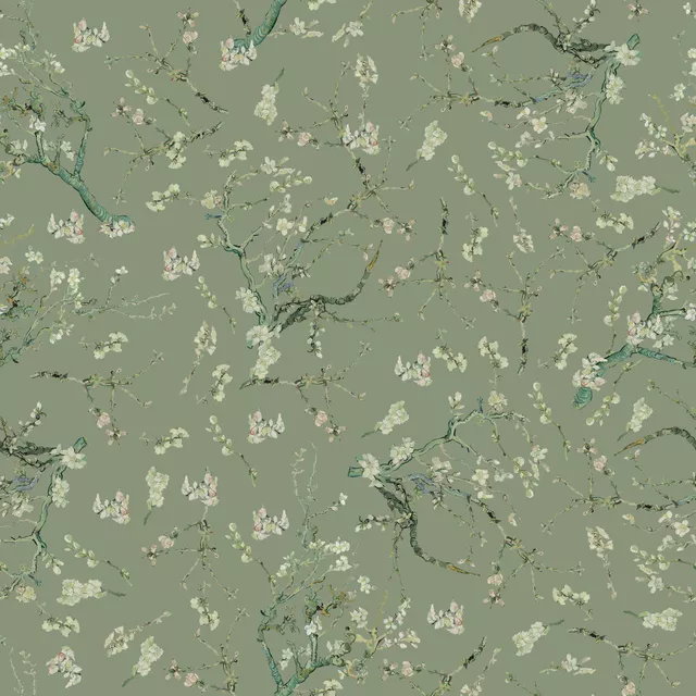 Flächenvorhang Vincent Van Gogh-Mandelblüten1