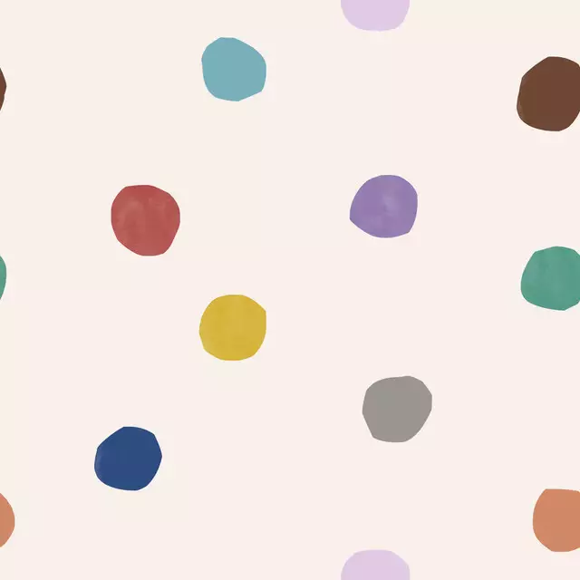 Tischdecke Power Dots colorful