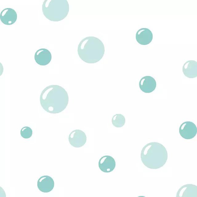 Tischset Bubble Seifenblasen Luftblasen