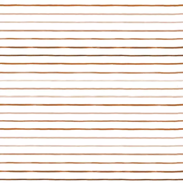 Kissen Marker Stripes Terracotta