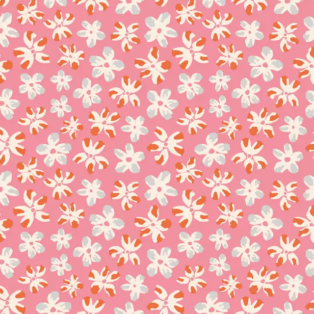 Tischläufer Blumen Flowers pink